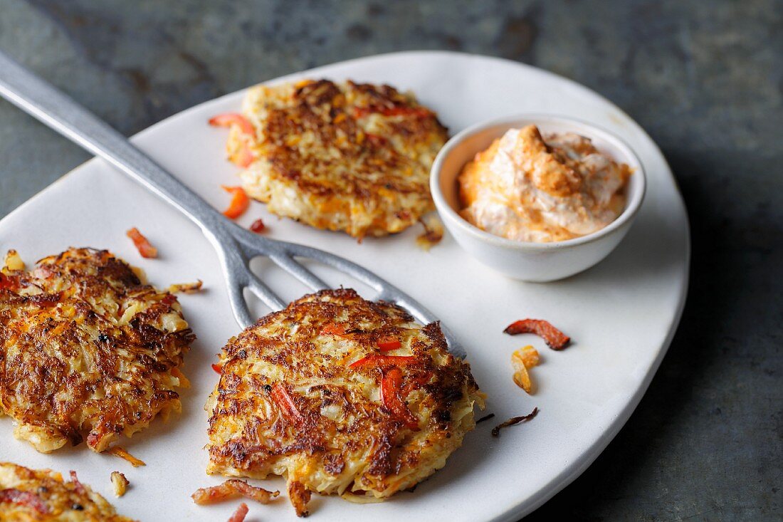 Quick and easy sauerkraut and vegetable fritters