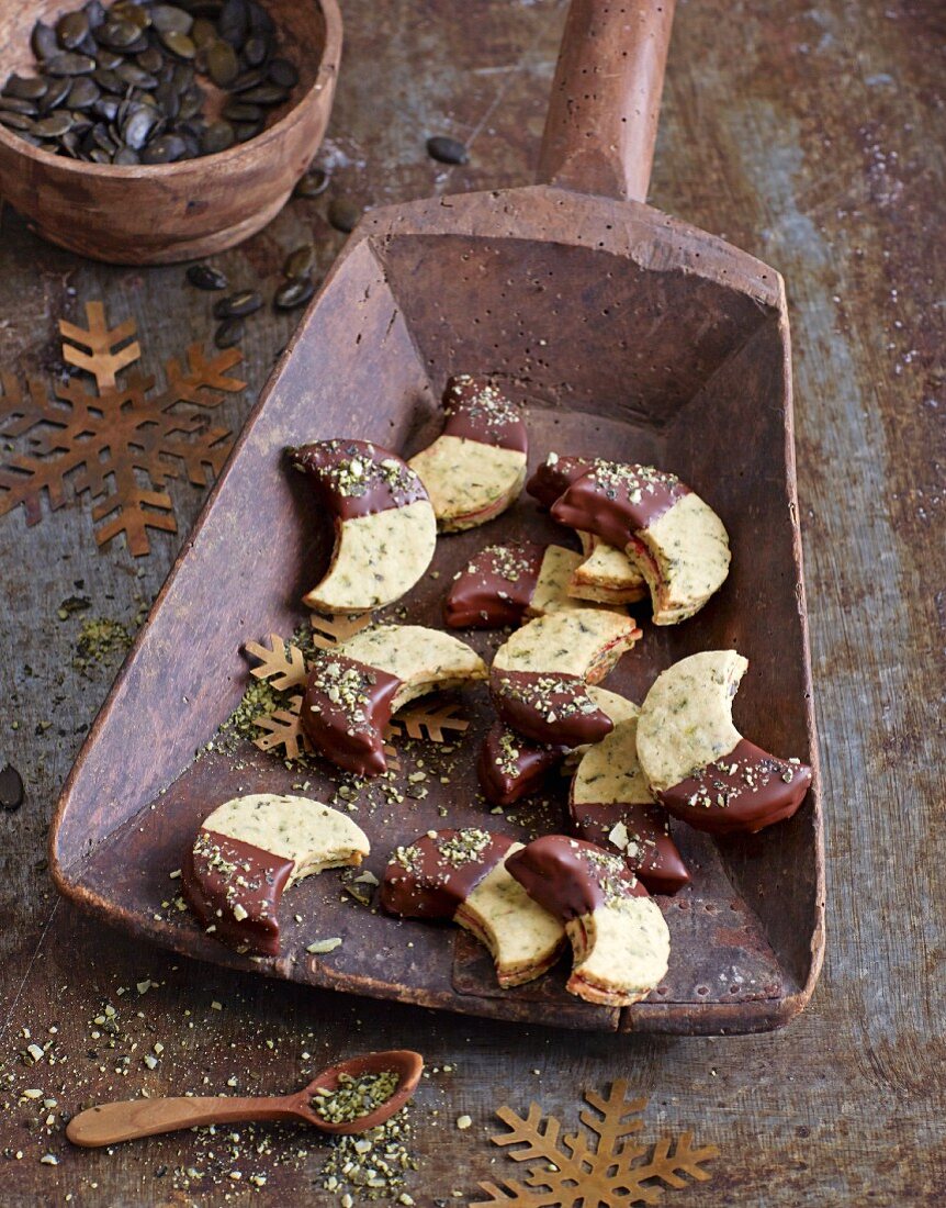 Styrian pumpkin seed biscuits