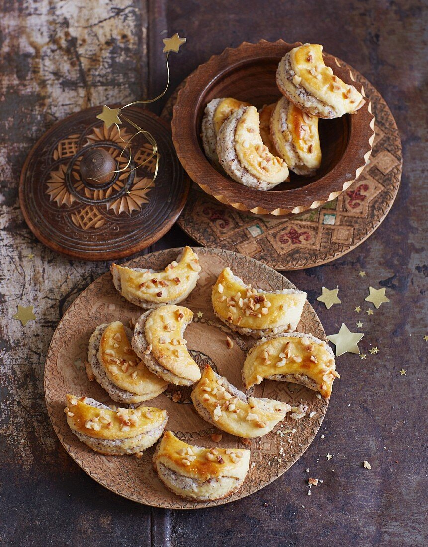 Hungarian nut pastries