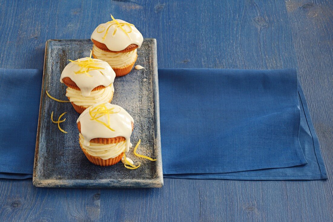 Delizia al Limone (lemon pastries, Italy)