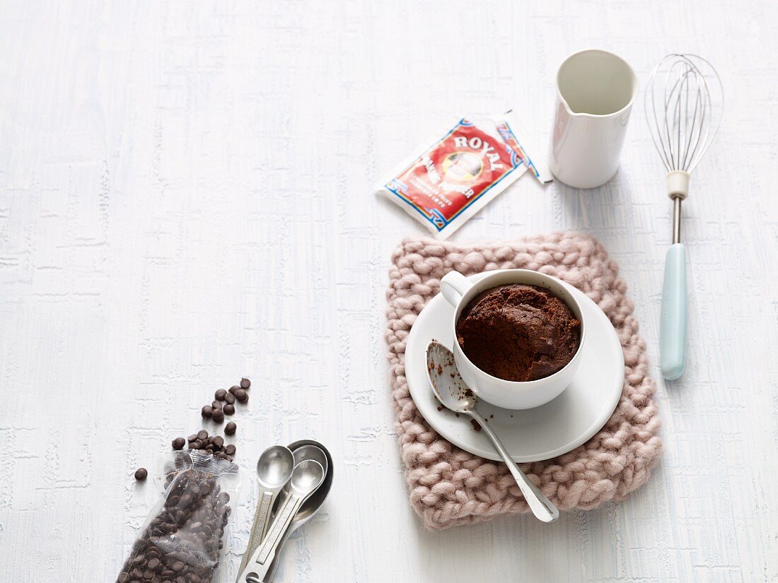 Double Chocolate Mug Cake