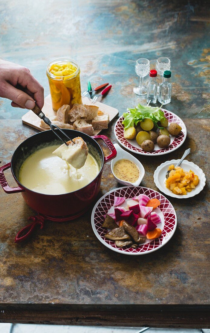 Cheese fondue (Switzerland)