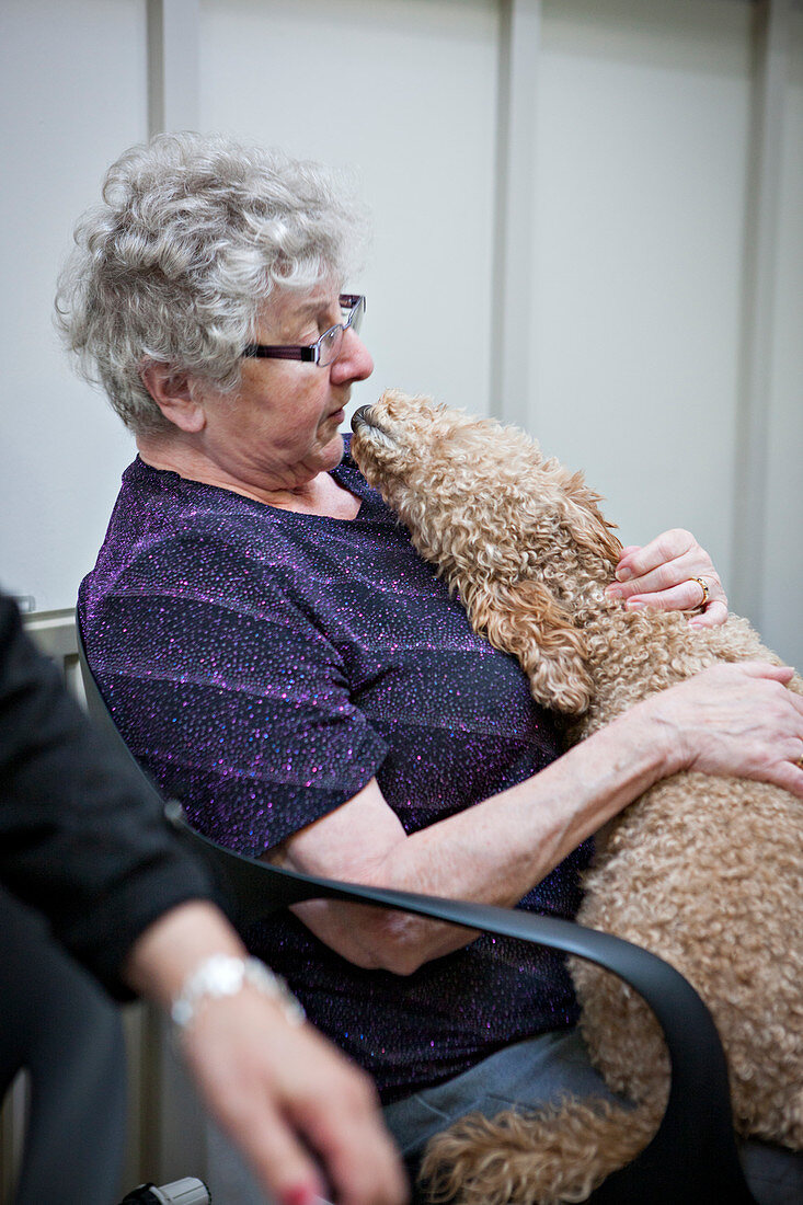Dementia animal therapy