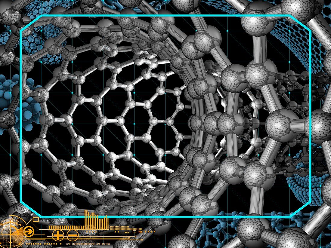 Nanoring interior, illustration