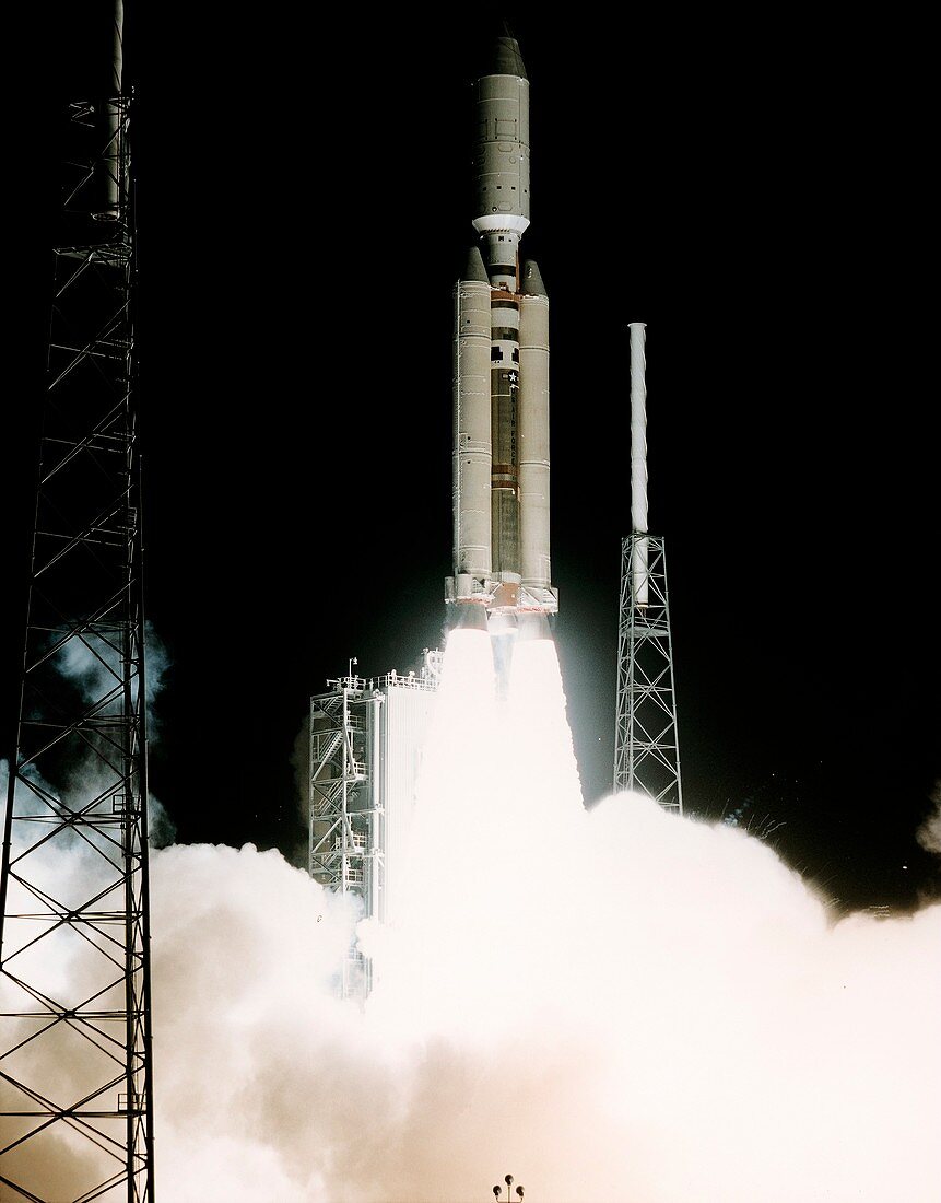 Cassini-Huygens launch, 1997