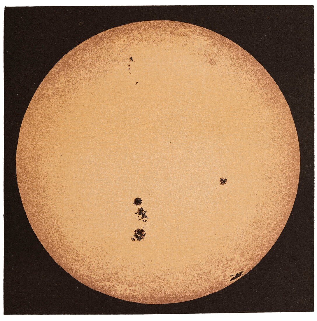 The Sun in 1892