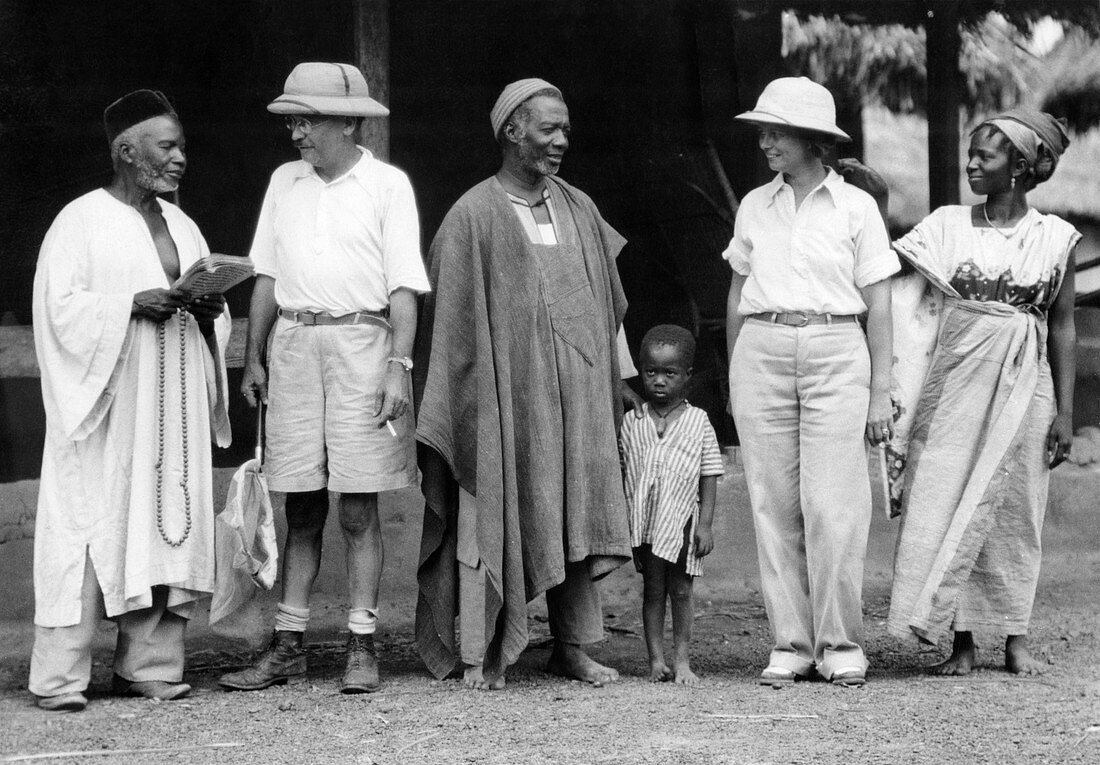 Lucile and William Mann, US zoologist