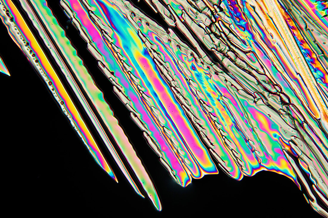 Ammonium Nitrate, polarised light micrograph