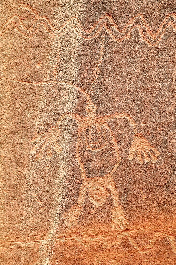 Petroglyphs, Monument Valley Navajo Tribal Park, USA