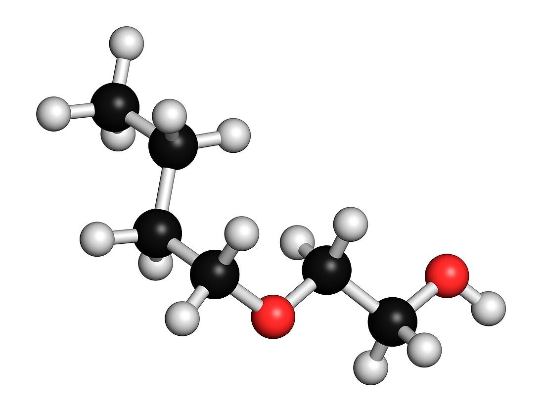 2-butoxyethanol molecule