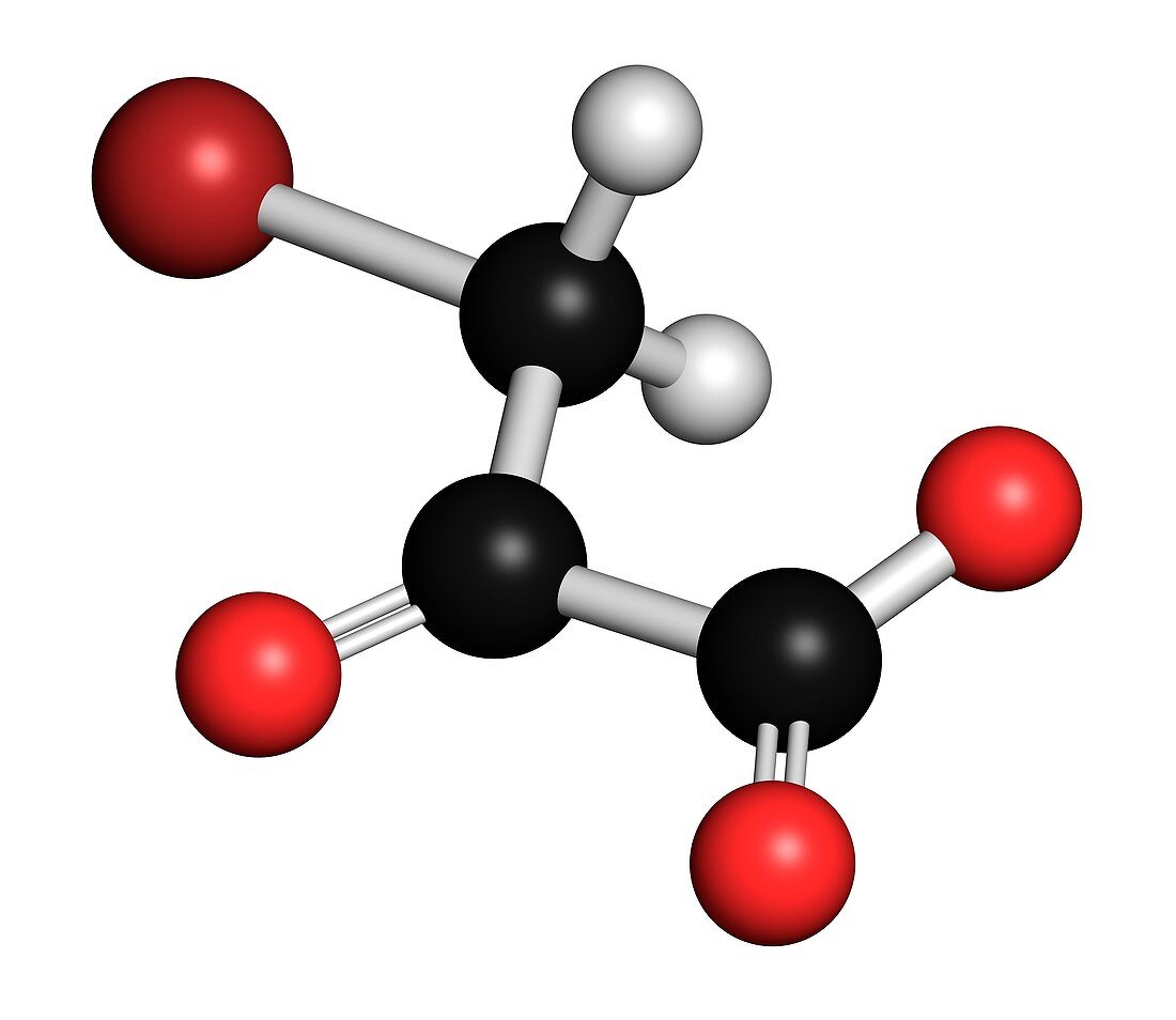Bromopyruvic acid molecule