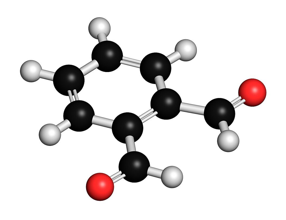 Phthalaldehyde molecule