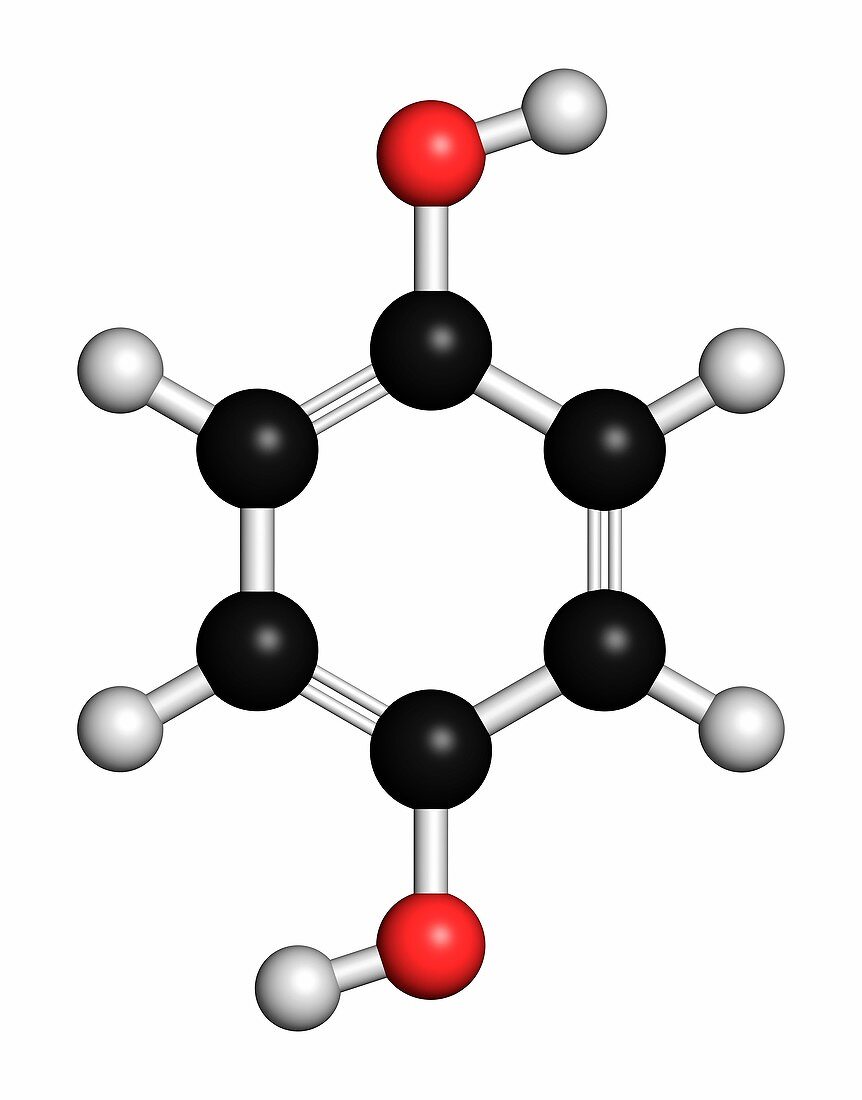 Hydroquinone reducing agent molecule