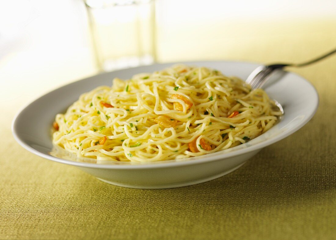 Spaghettini aglio e olio