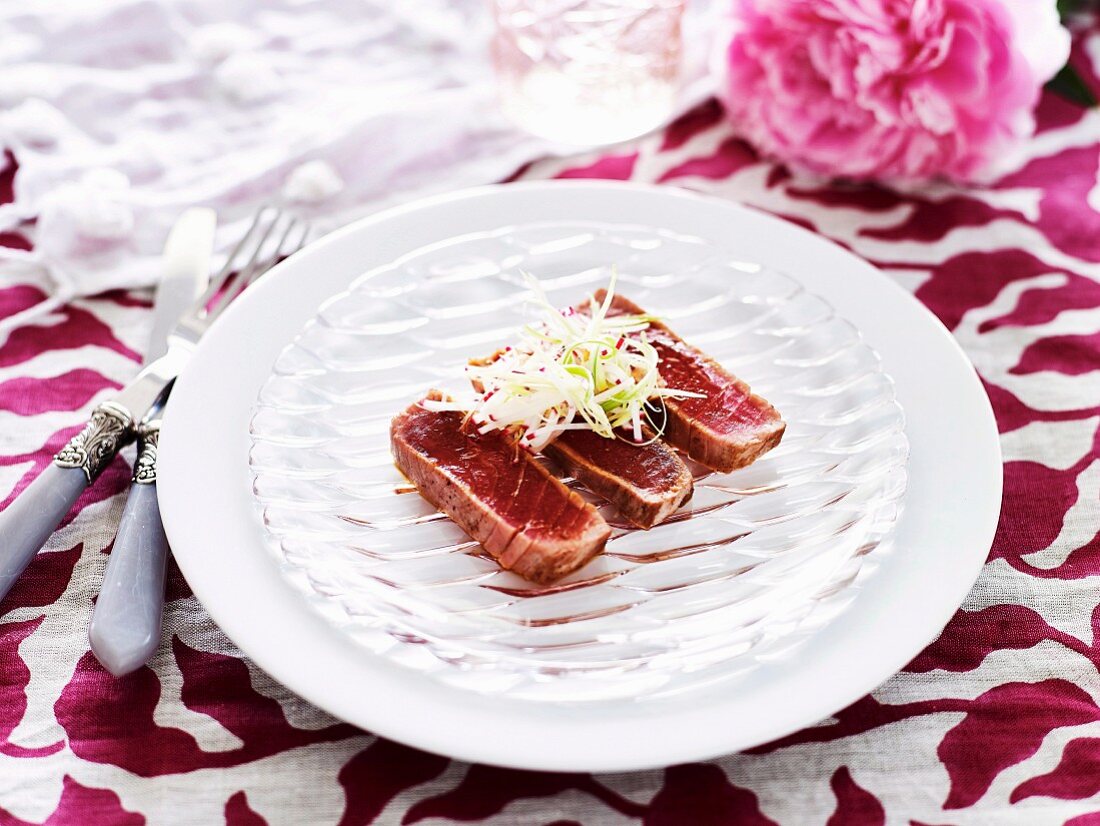 Thunfisch Tataki