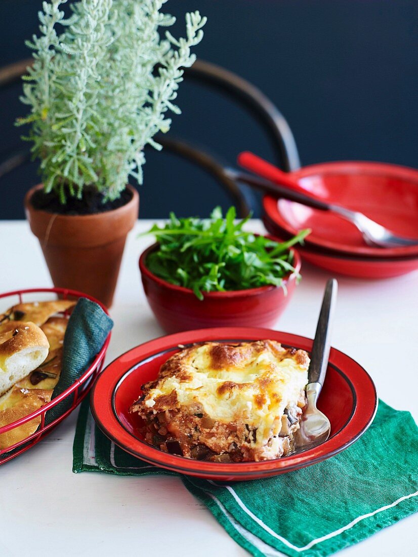 Eggplant and Ricotta Lasagne