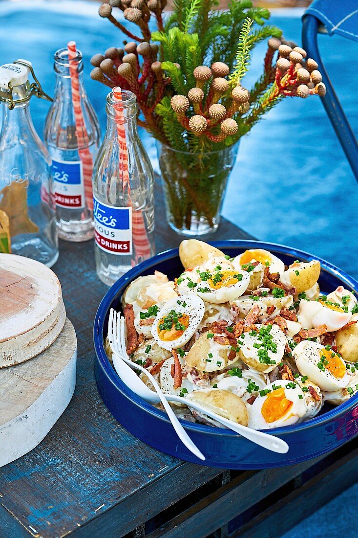 Kartoffel-Ei-Salat zum Australia Day