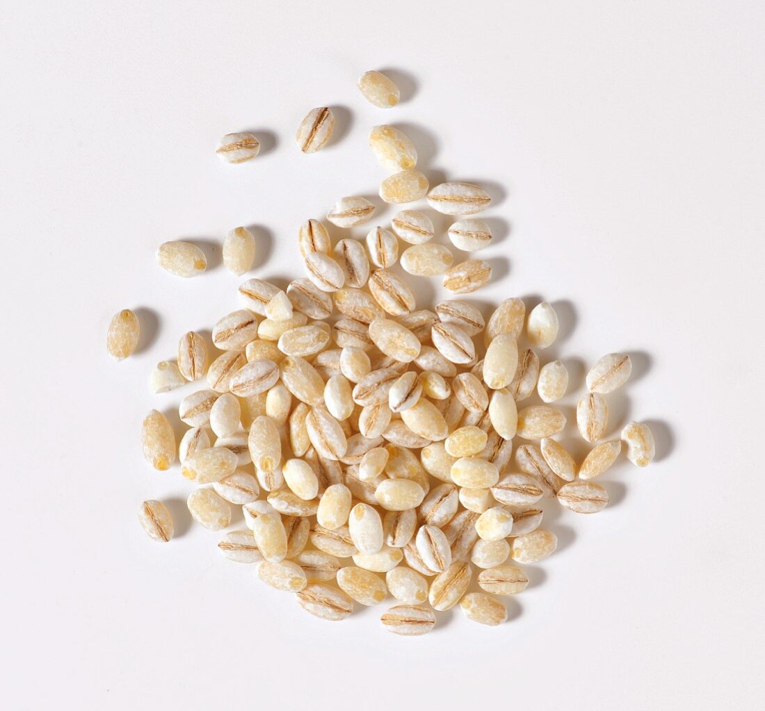 Rolled barley (top view)