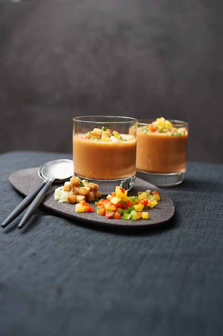 Gazpacho aus Andalusien (Spanien)