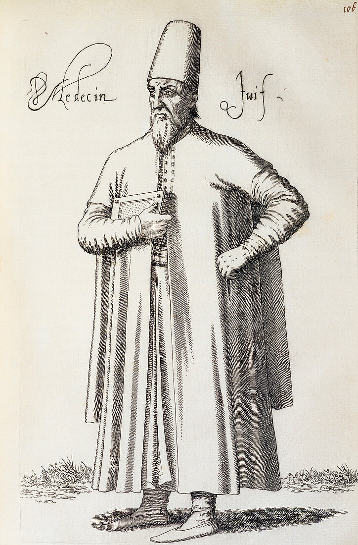 Jewish Physician, 16th century illustration