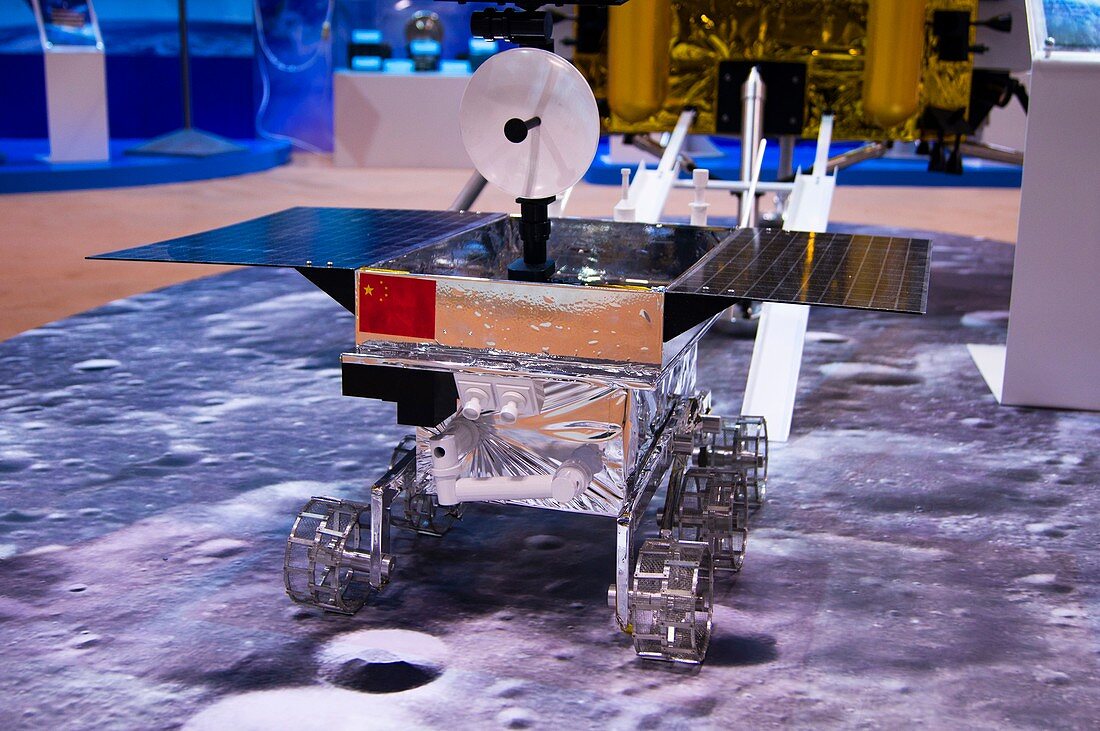 Chinese lunar rover model