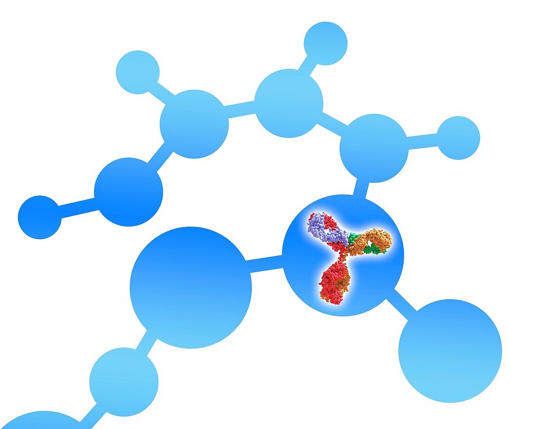 Molecule, illustration