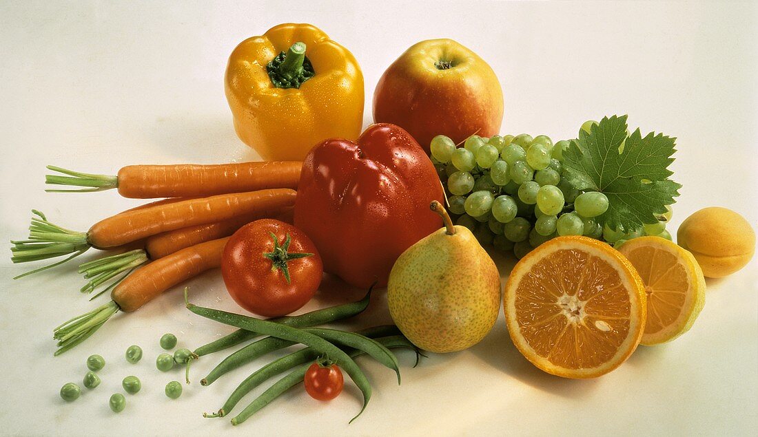 Stillleben mit Gemüse & Obst