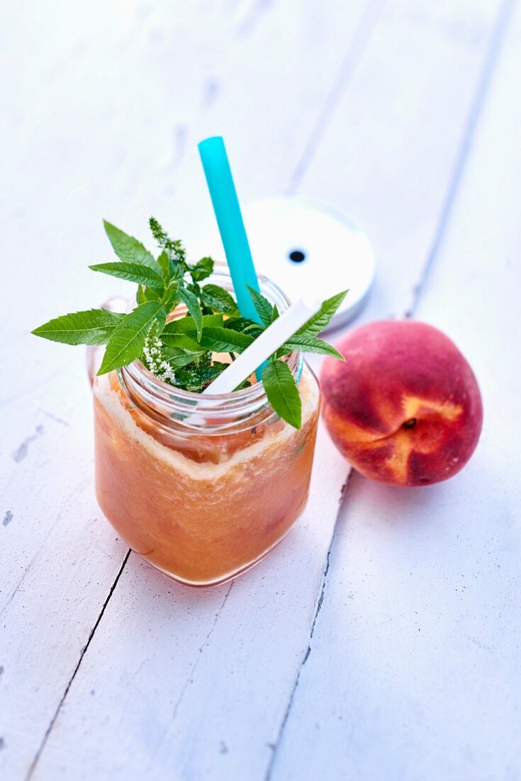 Peach smoothie