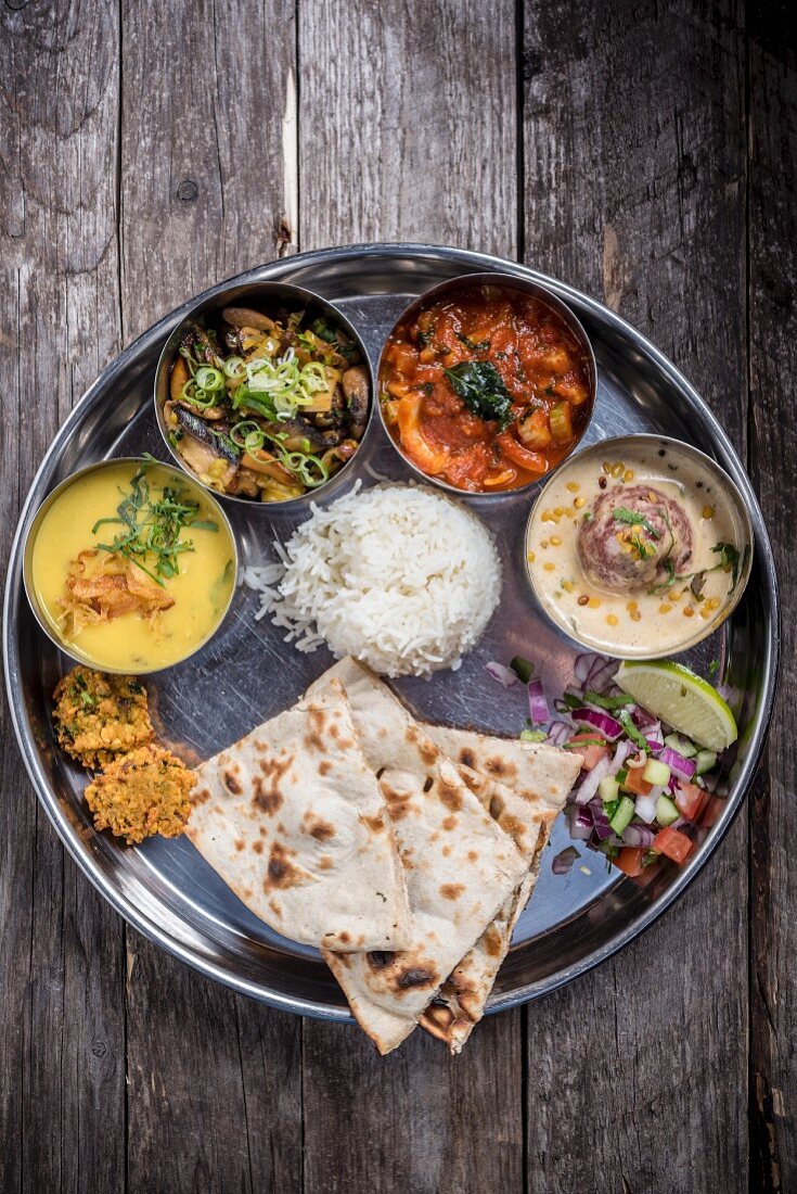 Vegetarian Thali (India)