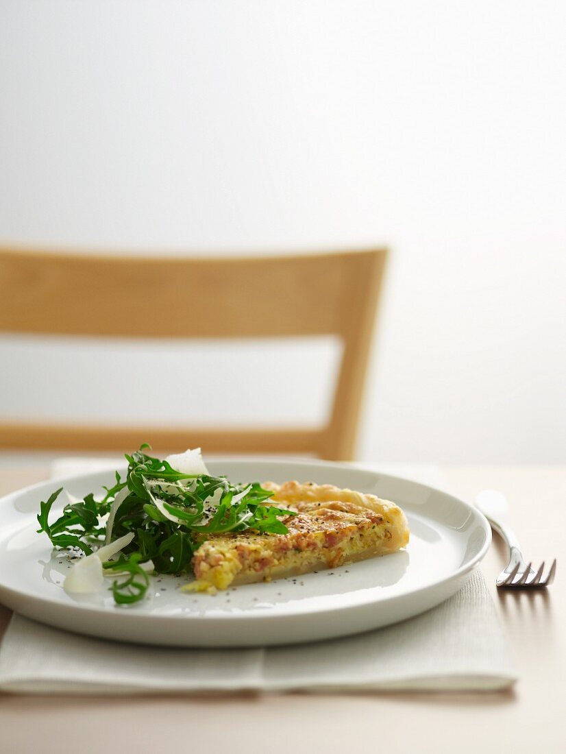 Gruyere, Leek and Bacon Tart