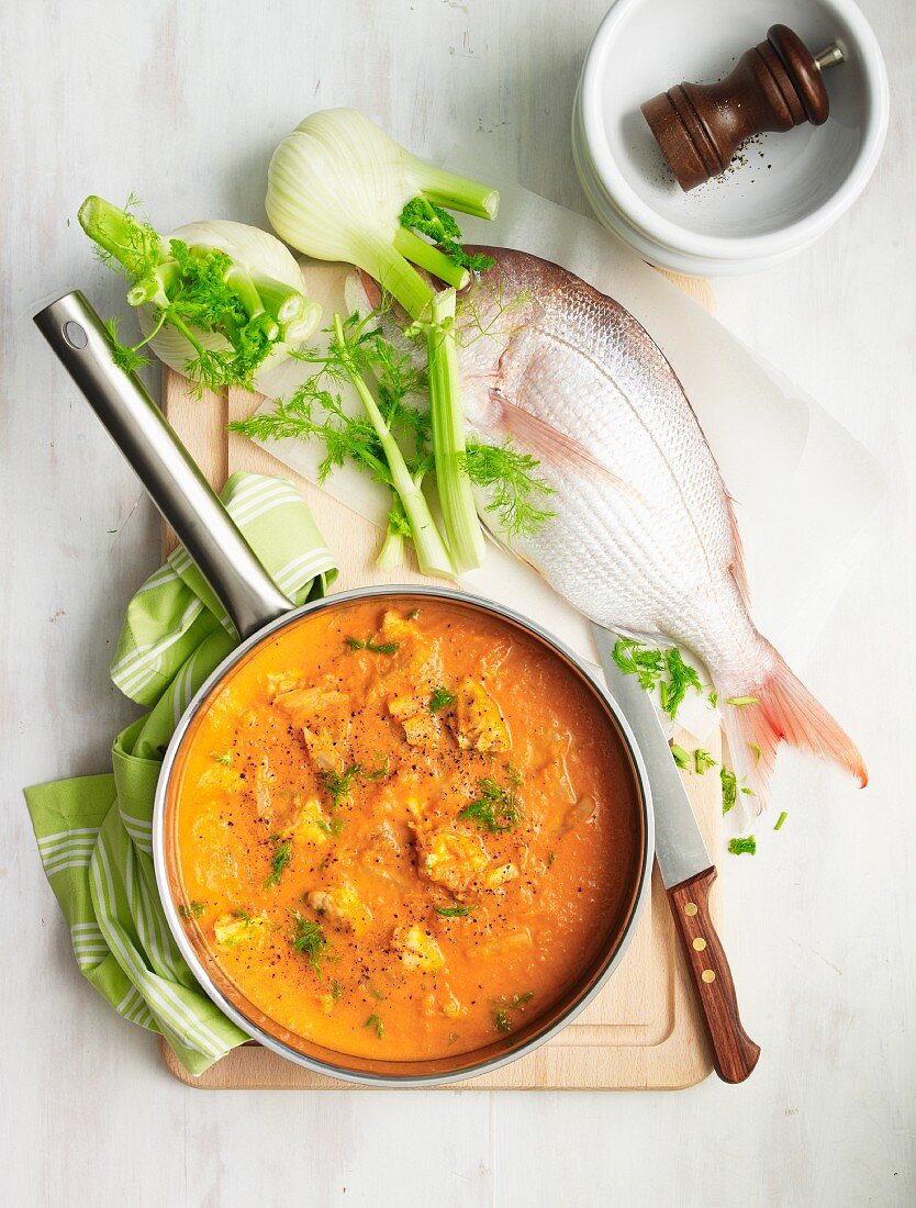Italian Fish and Fennel Soup