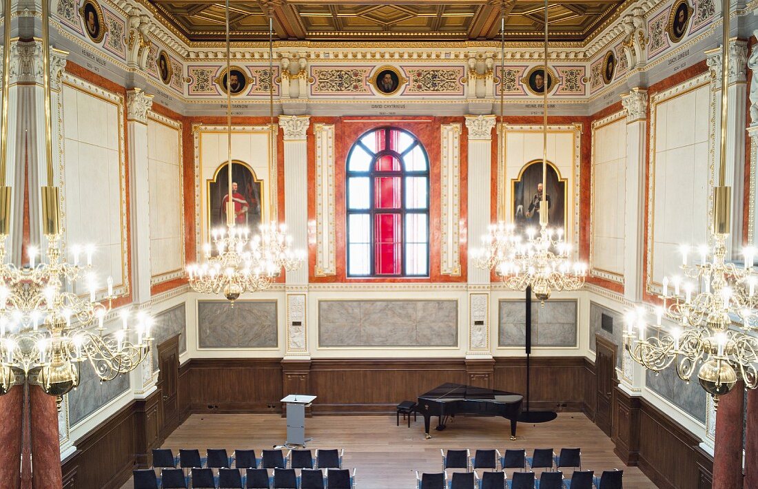 Aula der Universität Rostock, Deutschland