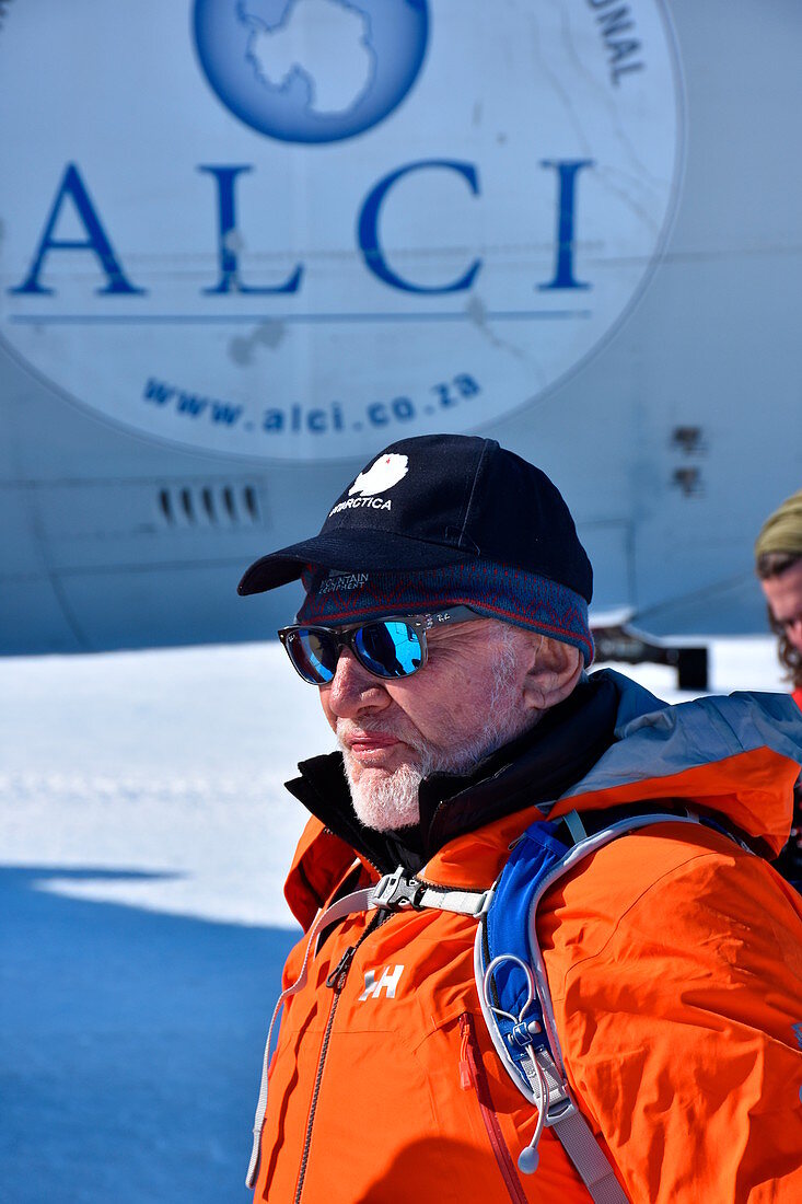 Buzz Aldrin in Antarctica