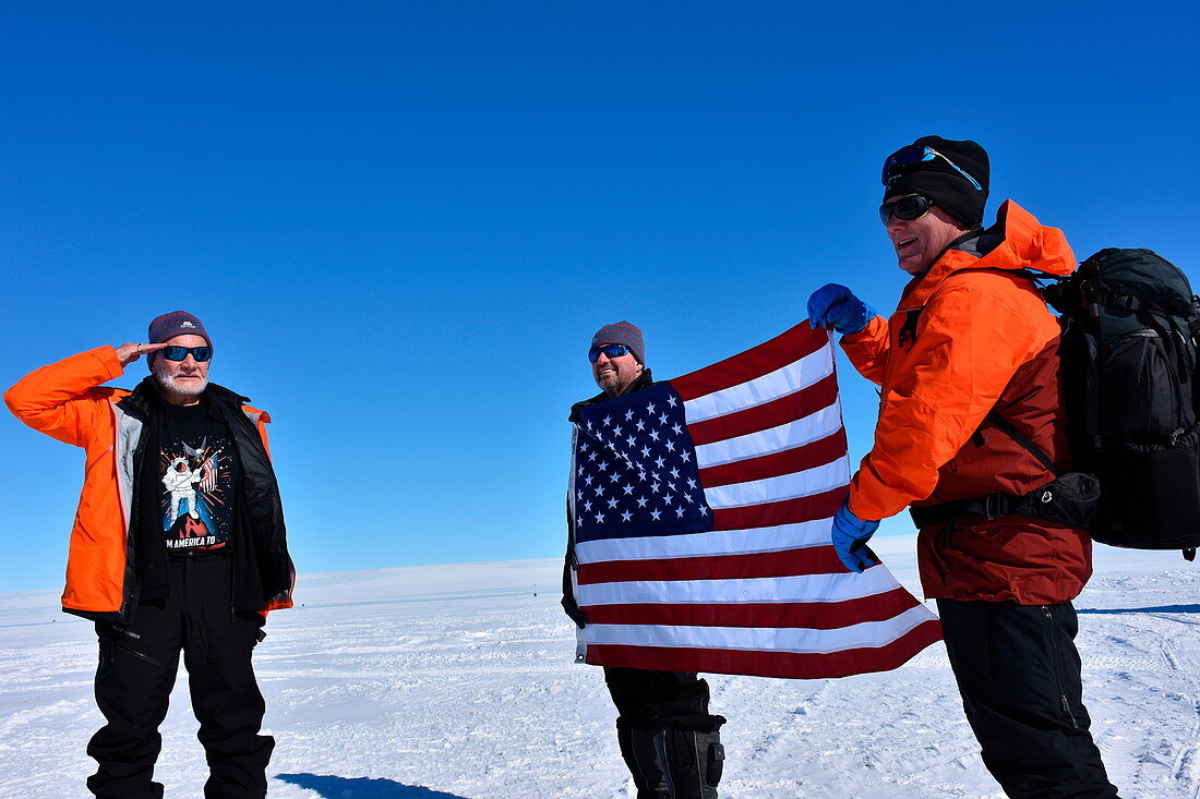 Buzz Aldrin in Antarctica