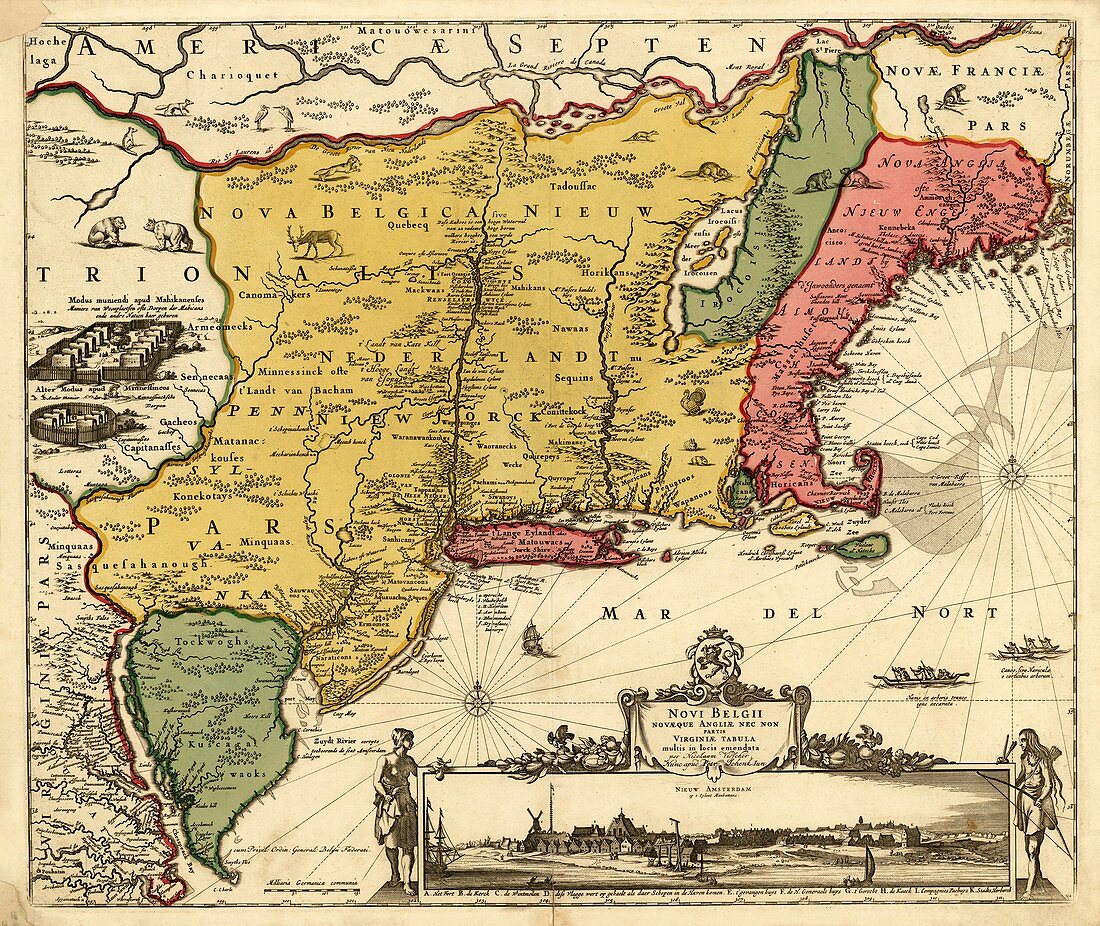 New Netherland, 17th century