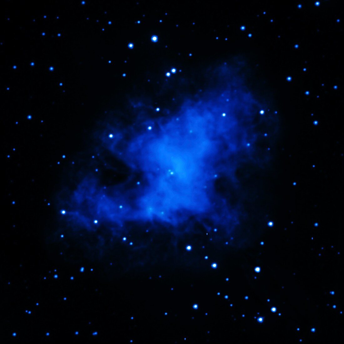 Crab nebula, ultraviolet image