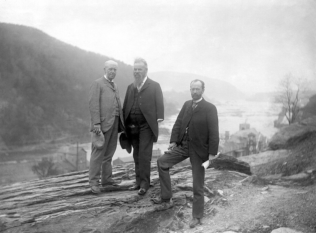 Geikie, Powell and Walcott, geologists, 1897