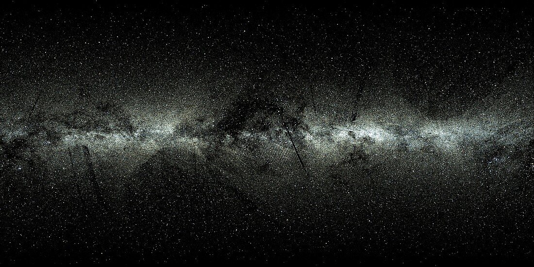 Milky Way map from Gaia satellite