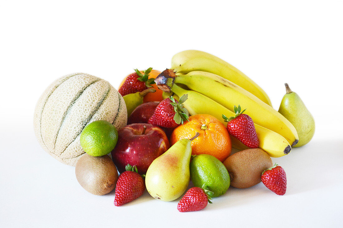 Selection of fresh fruit