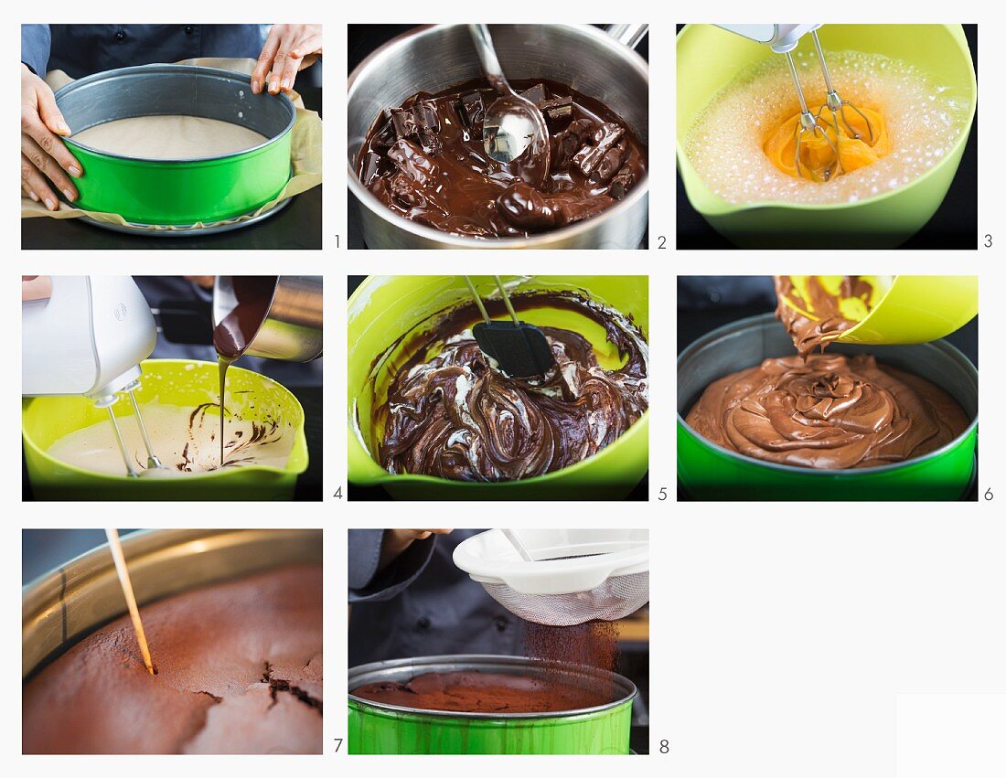 How to make flourless chocolate cake