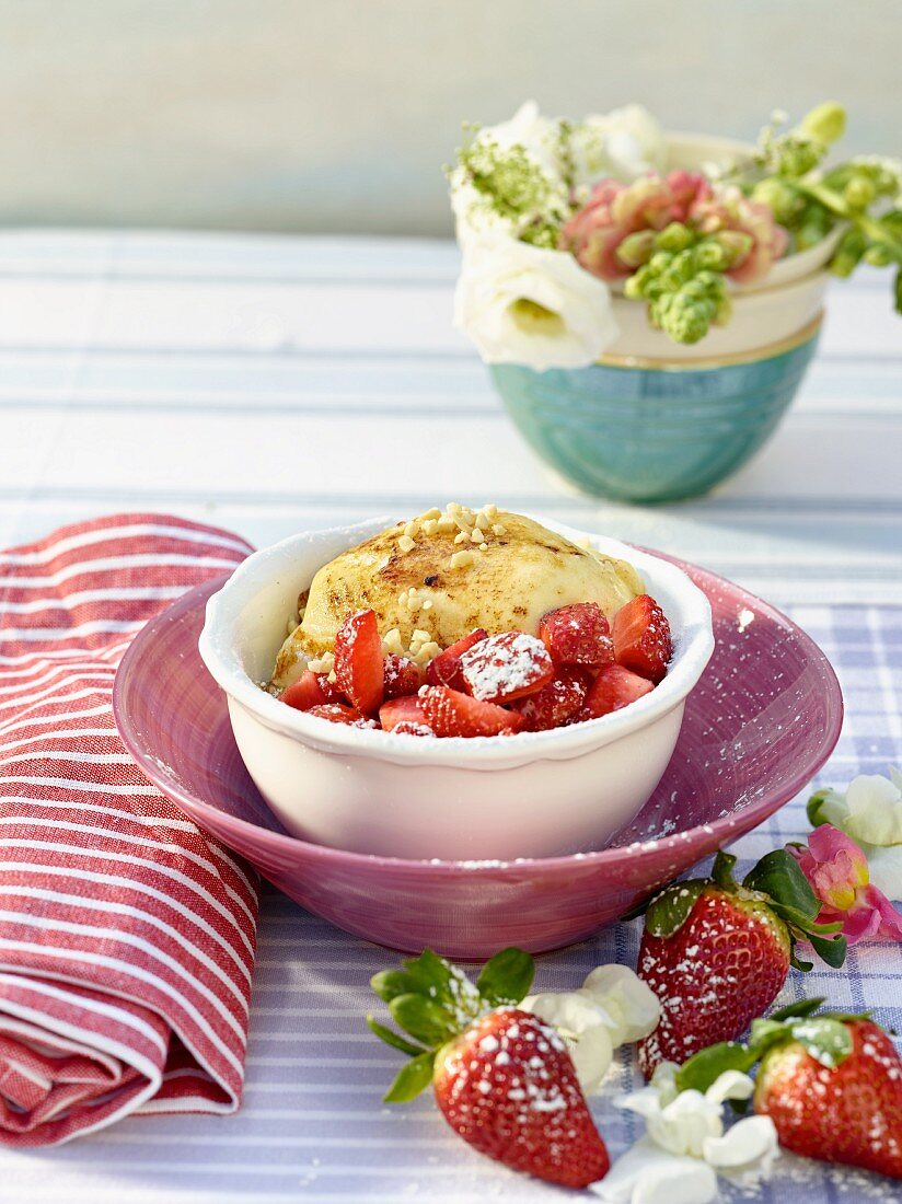 Erdbeeren mit Mascarponecreme