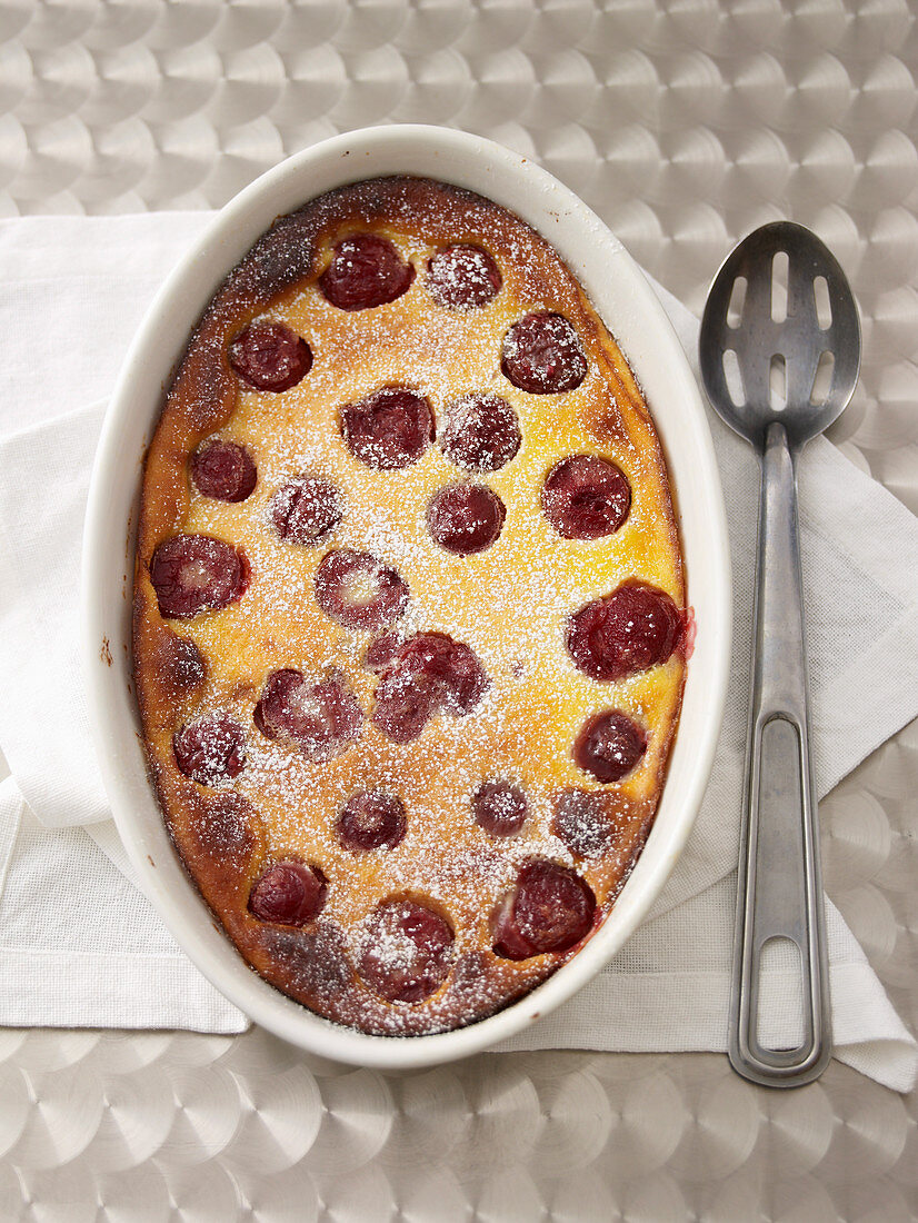 Clafoutis mit Pflaumen