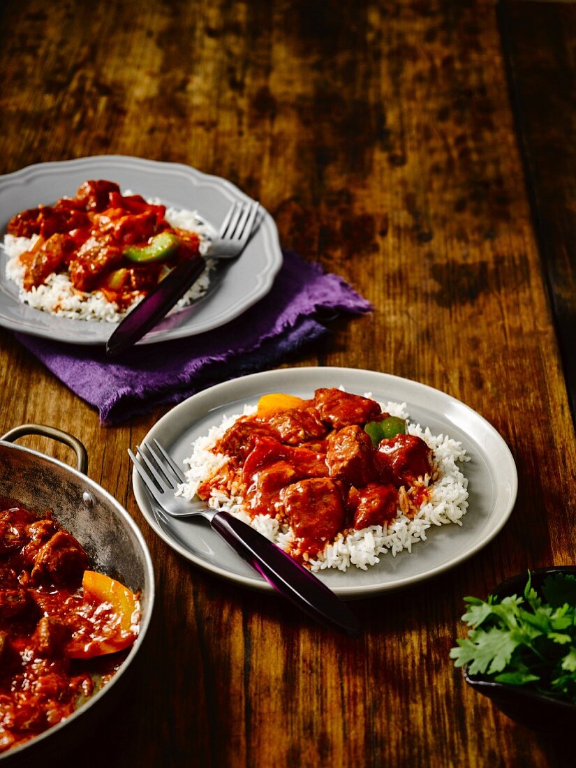 Rogan Josh (Indian lamb curry)