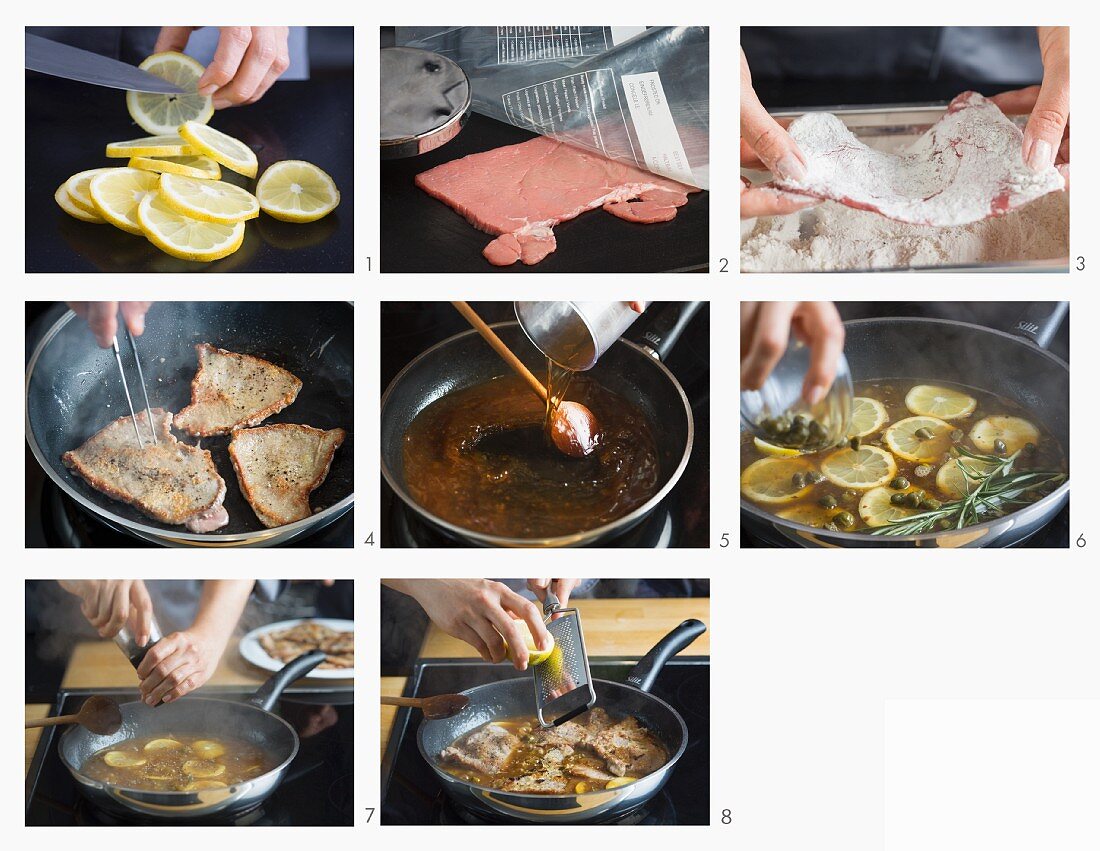 How to make lemon schnitzel