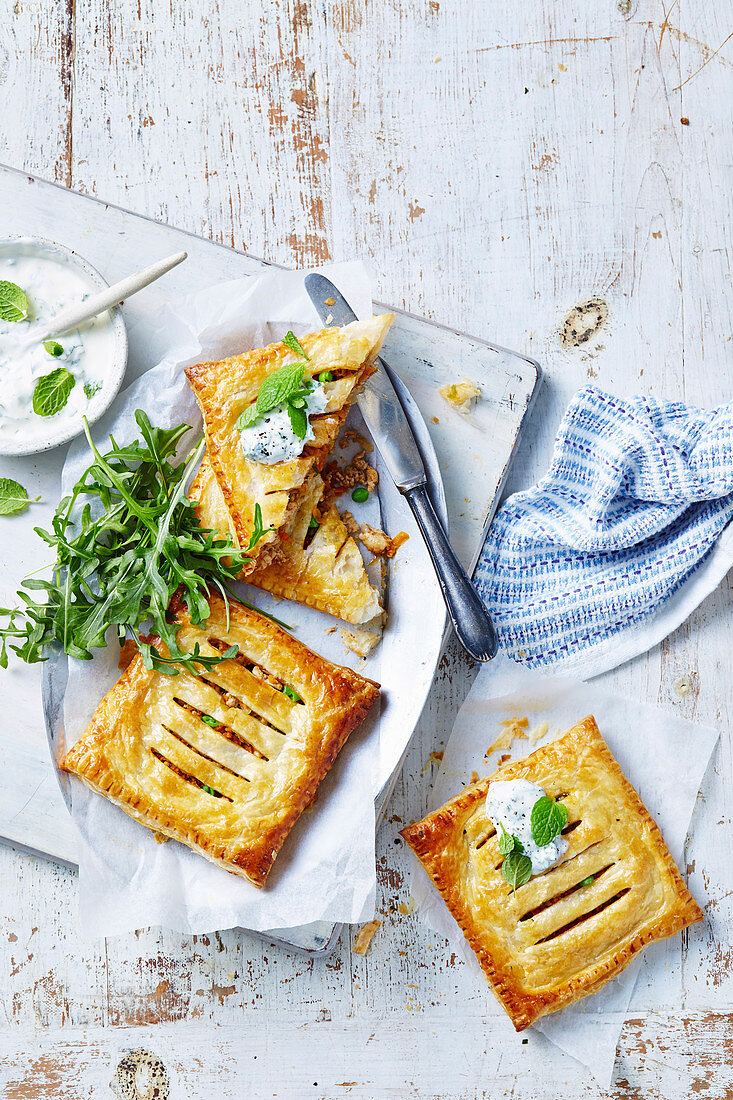 Hand Pies mit Butterhähnchen