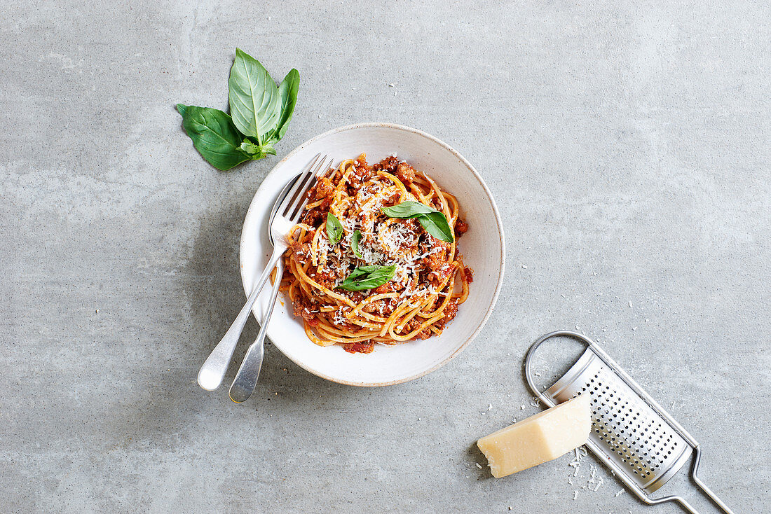 The ultimate spaghetti bolognese