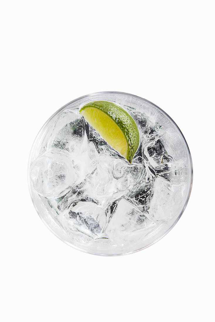 Classic gin and tonic