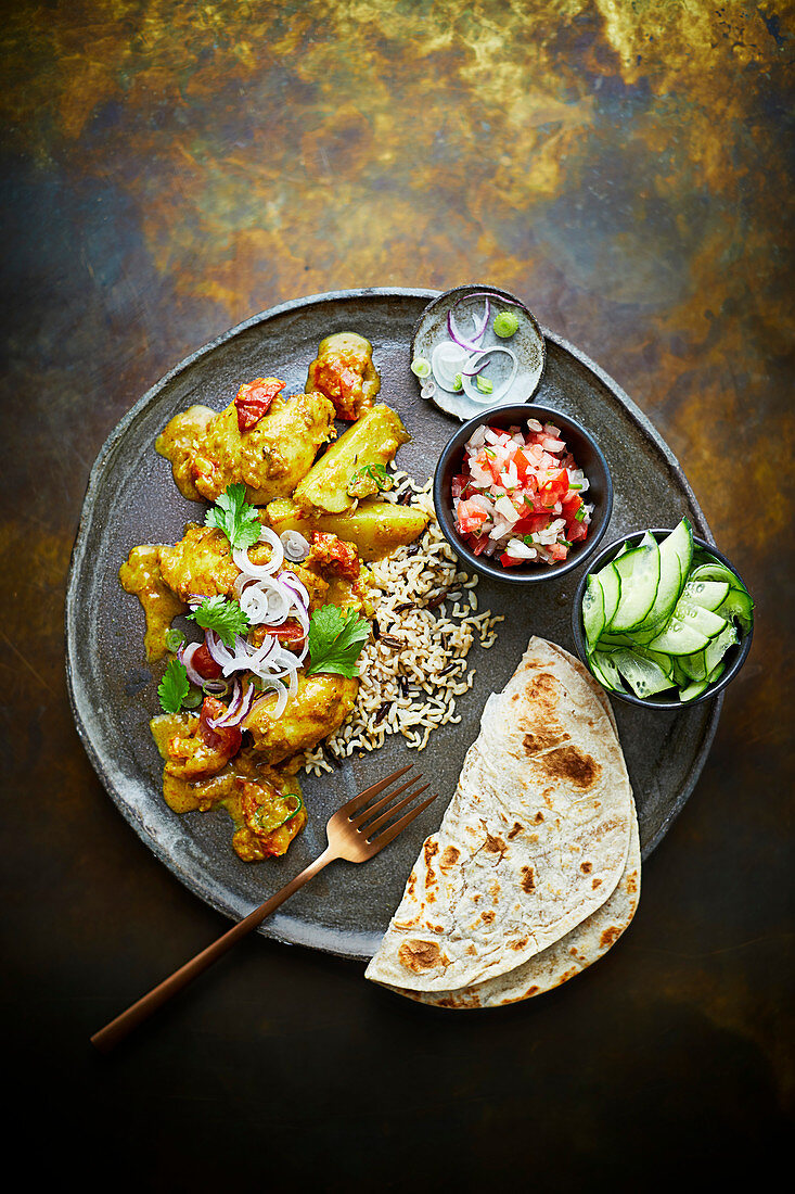 Cari Poulet (Hähnchencurry, Mauritius)