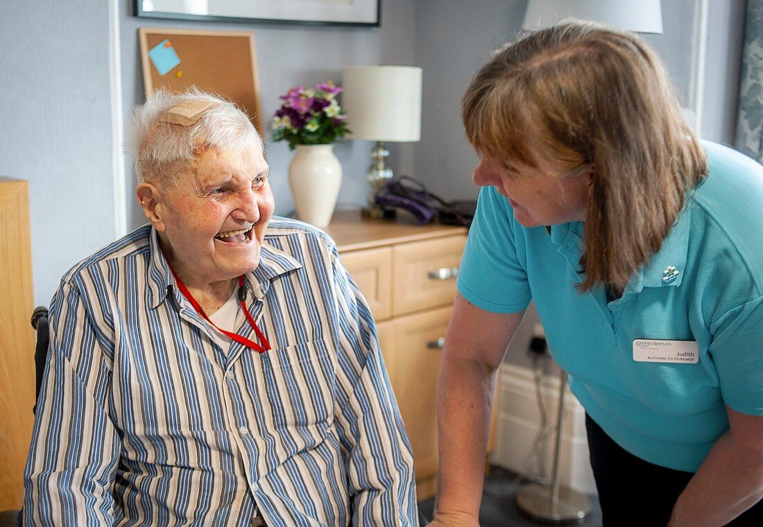 Care home activities planning