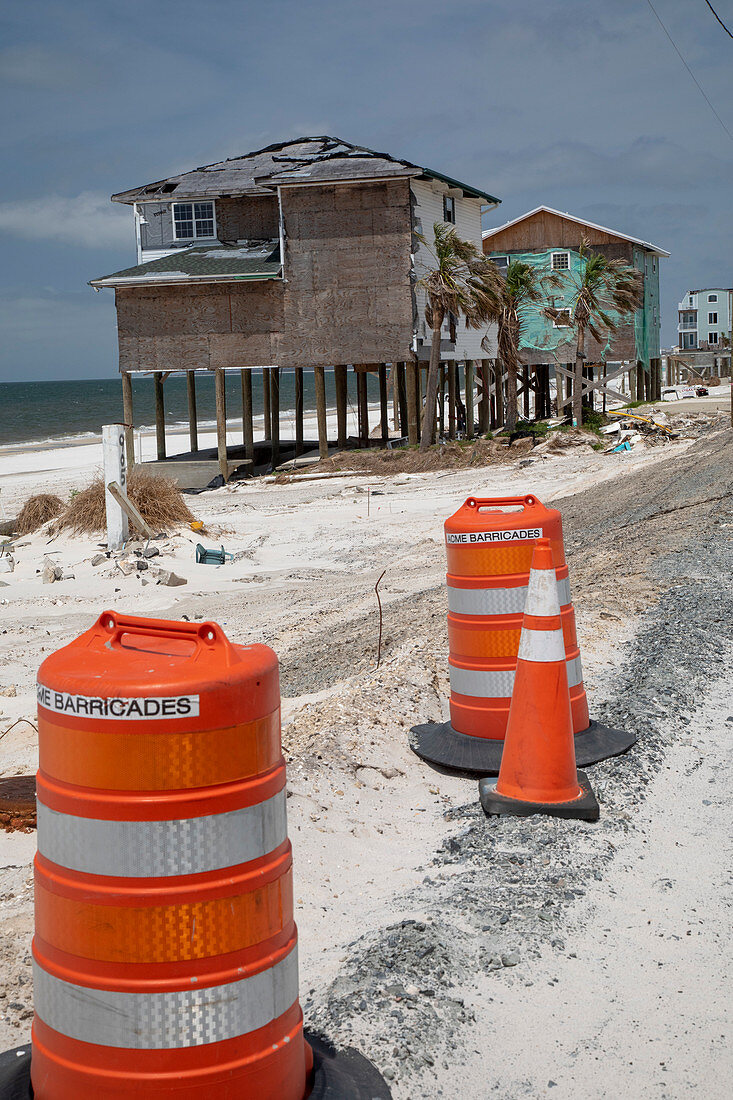 Hurricane Michael aftermath,Florida Panhandle,USA